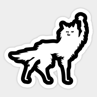 Fantastic Mr Fox - Wolf - Canis Lupus - Simple Sticker